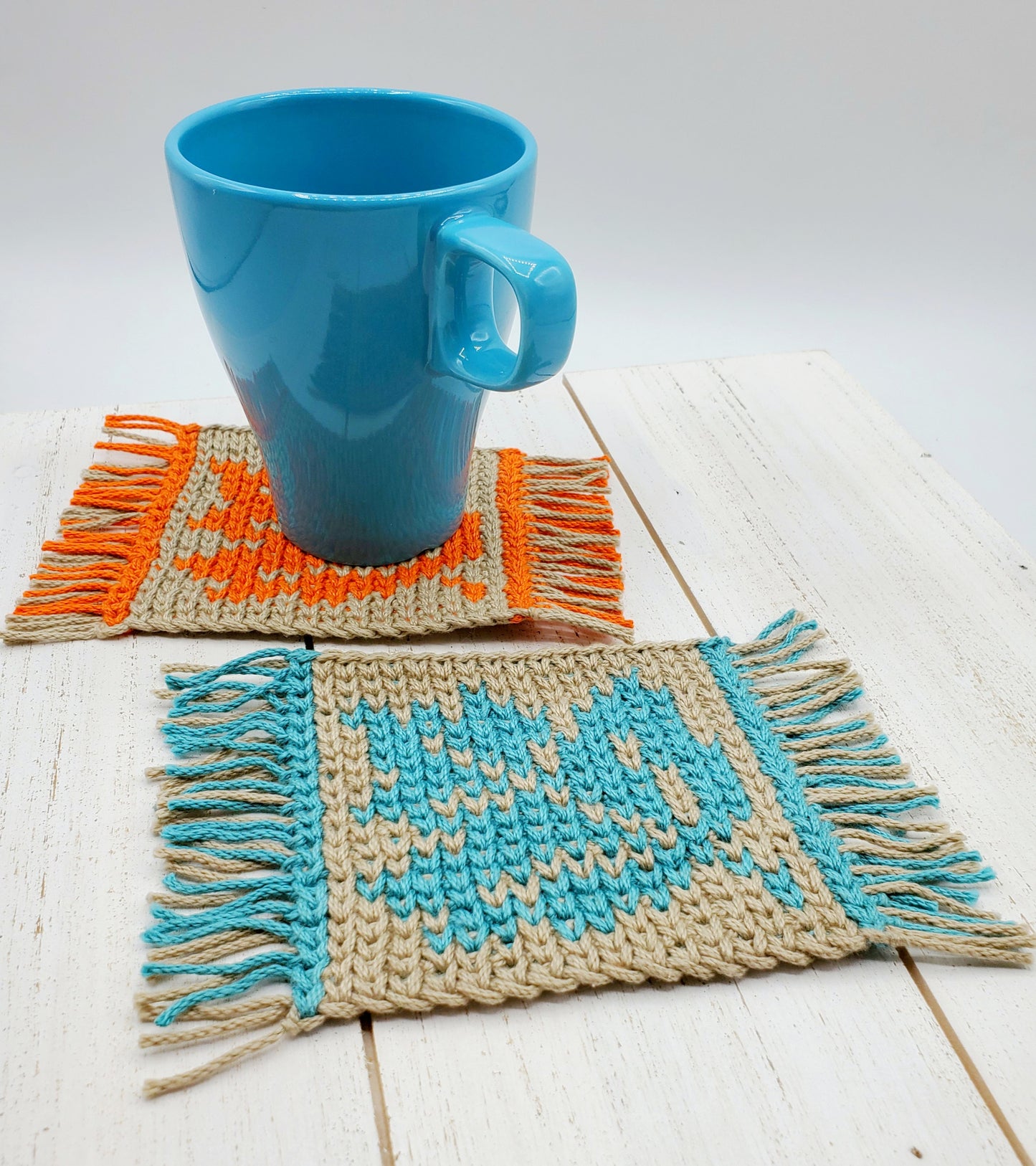 Maple Leaf Coaster PDF Crochet Pattern