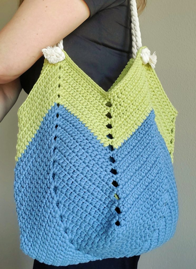 Chevron Shoulder Bag PDF Crochet Pattern