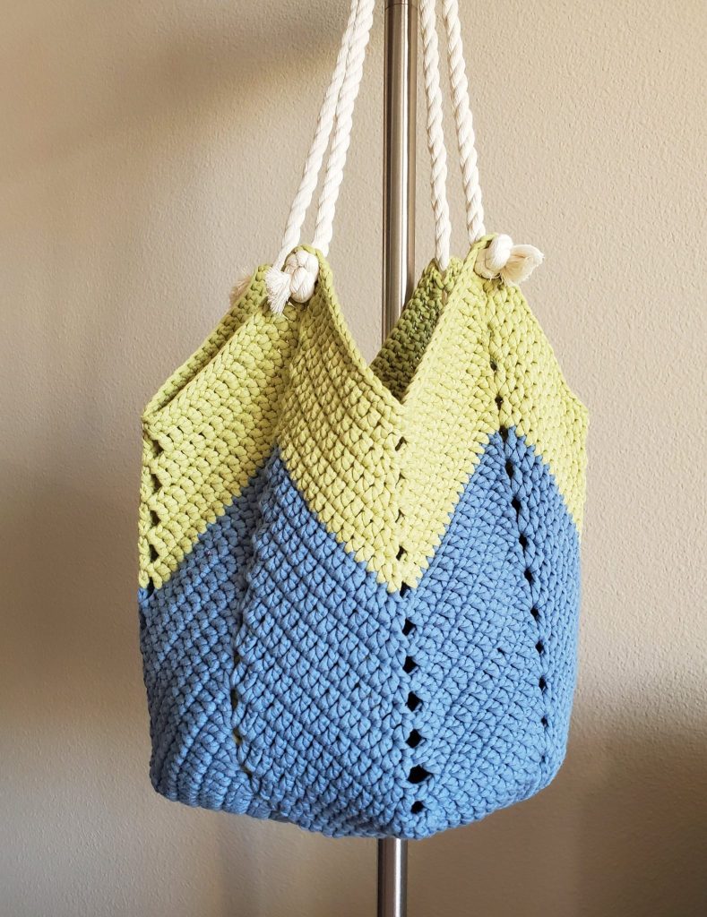 Chevron Shoulder Bag PDF Crochet Pattern