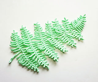 Fern Leaf PDF Crochet Pattern