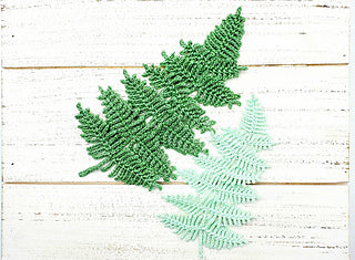 Fern Leaf PDF Crochet Pattern