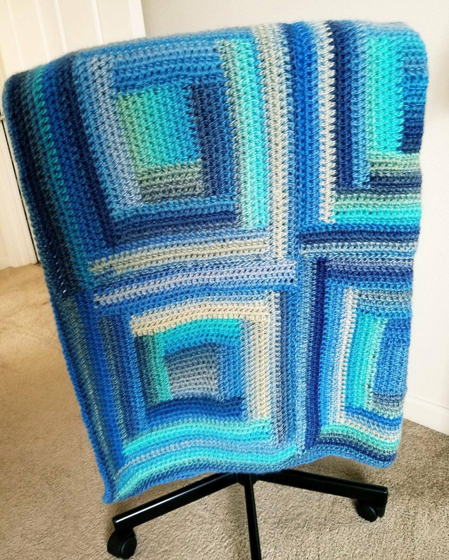 Ocean Blanket PDF Crochet Pattern