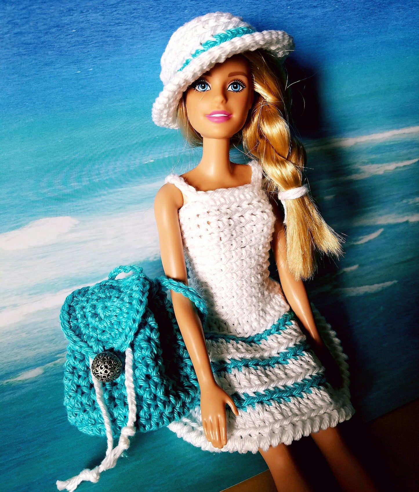 Barbie Summer Outfit PDF Crochet Pattern