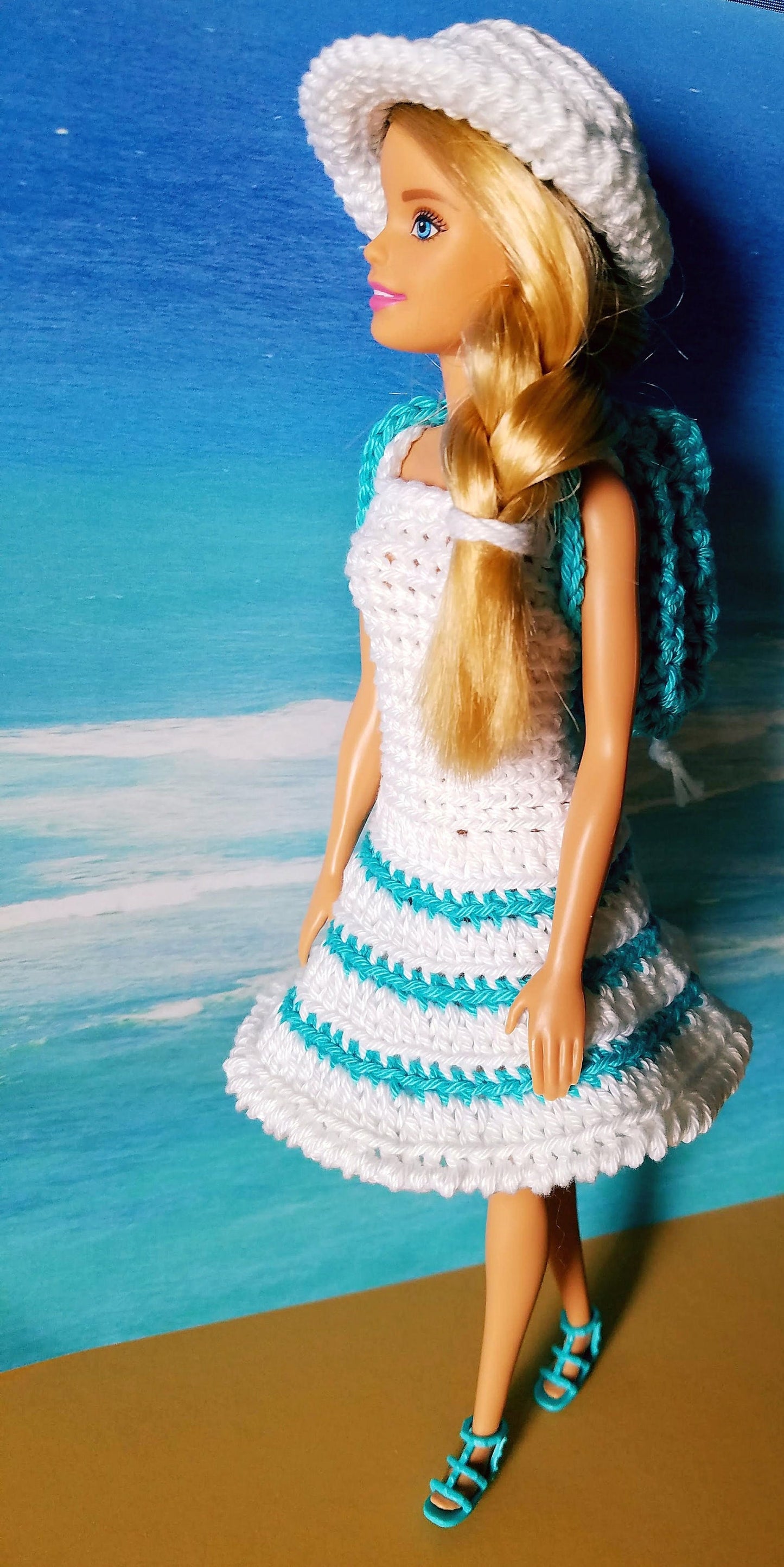 Barbie Summer Outfit PDF Crochet Pattern