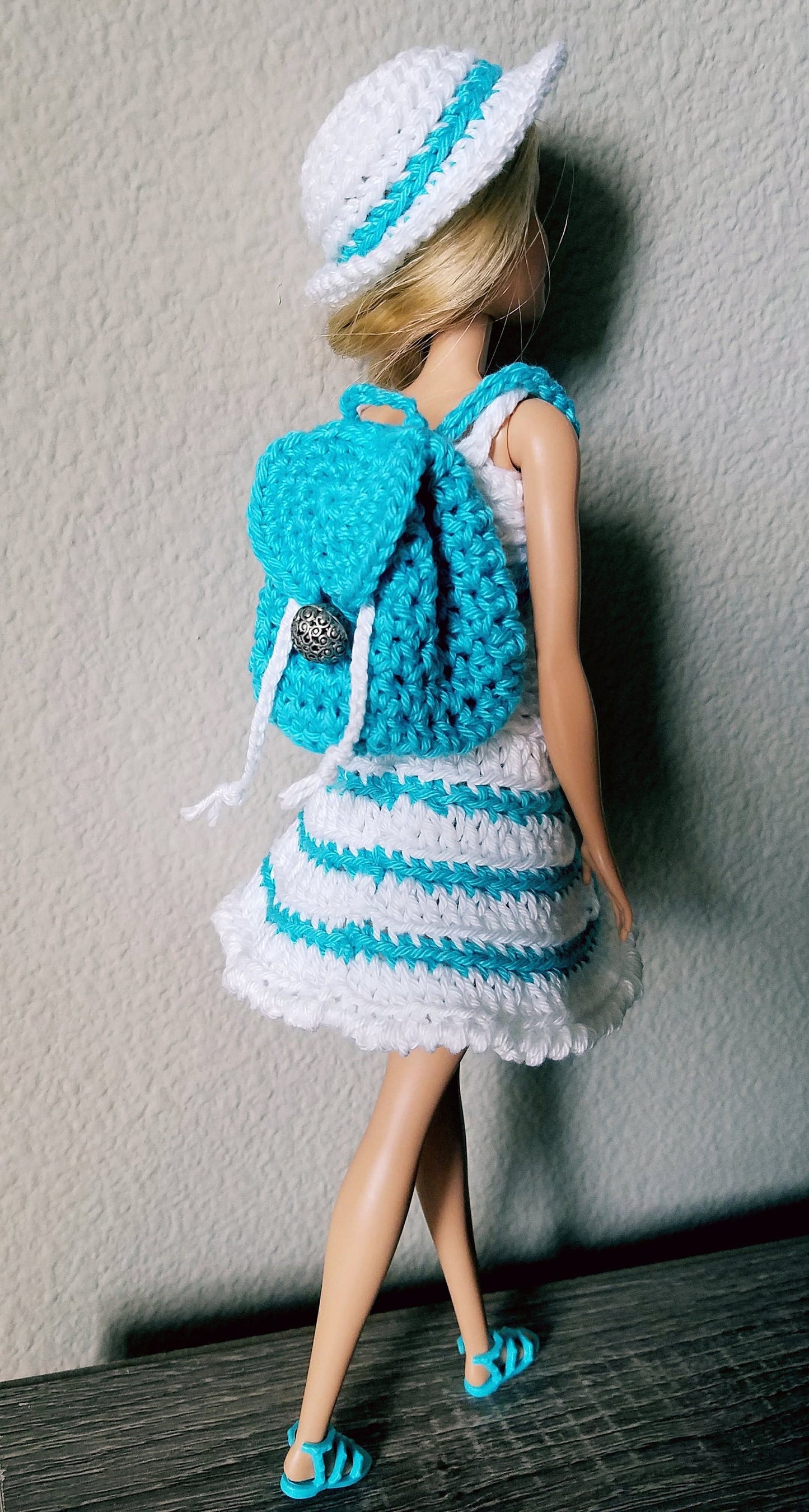 Barbie Summer Outfit PDF Crochet Pattern