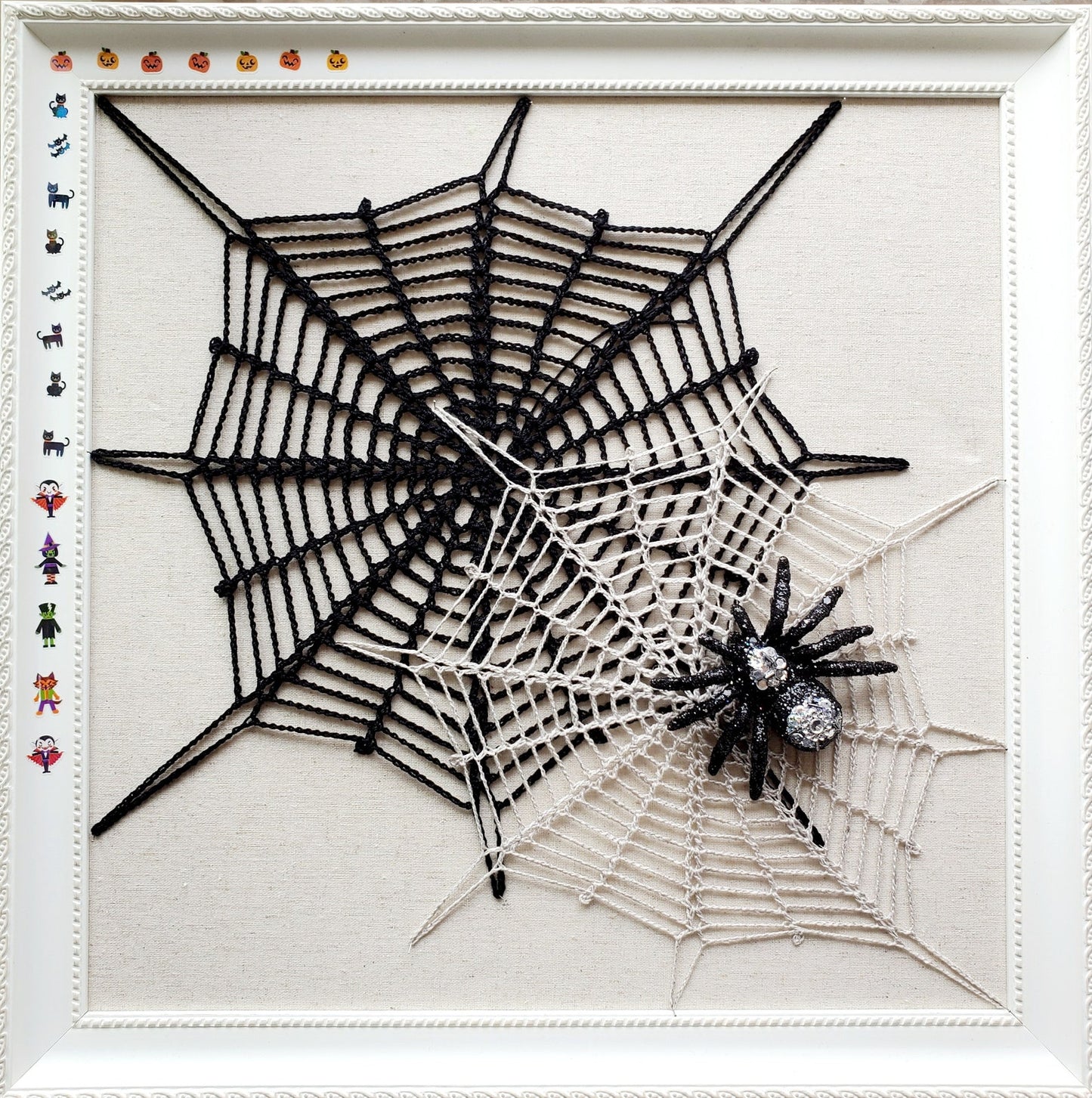 Halloween Spiderweb PDF Crochet Pattern