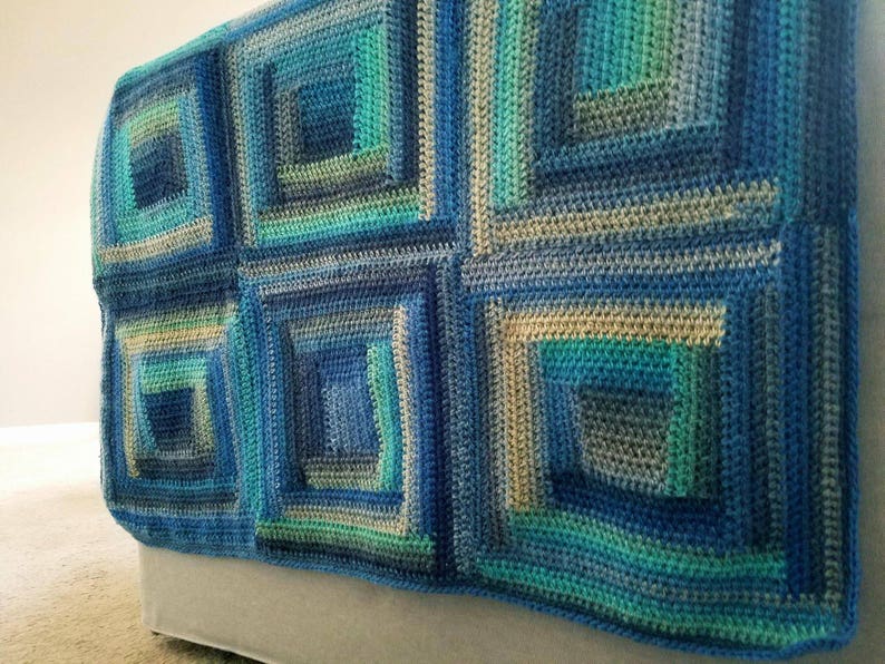 Ocean Blanket PDF Crochet Pattern