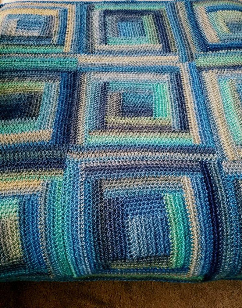 Ocean Blanket PDF Crochet Pattern