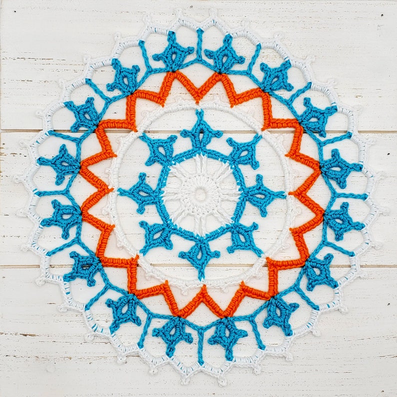 Beach Doily PDF Crochet Pattern