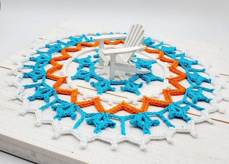 Beach Doily PDF Crochet Pattern