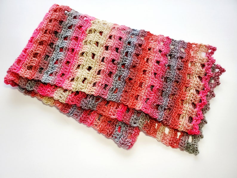 Soft Trellis Scarf