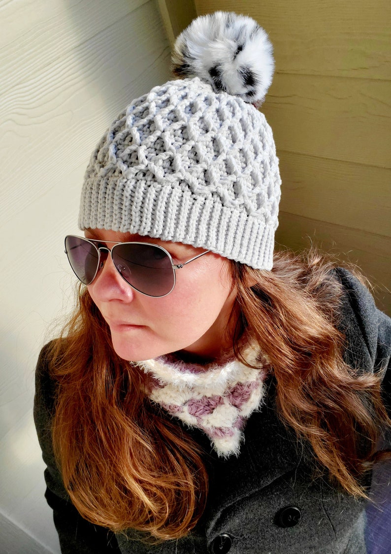 Snowbird Hat PDF Crochet Pattern