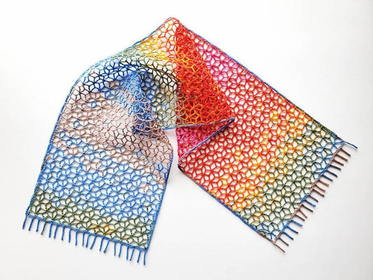 Floral Table Runner PDF Crochet Pattern