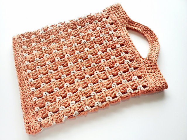 Brickwall Tote PDF Crochet Pattern