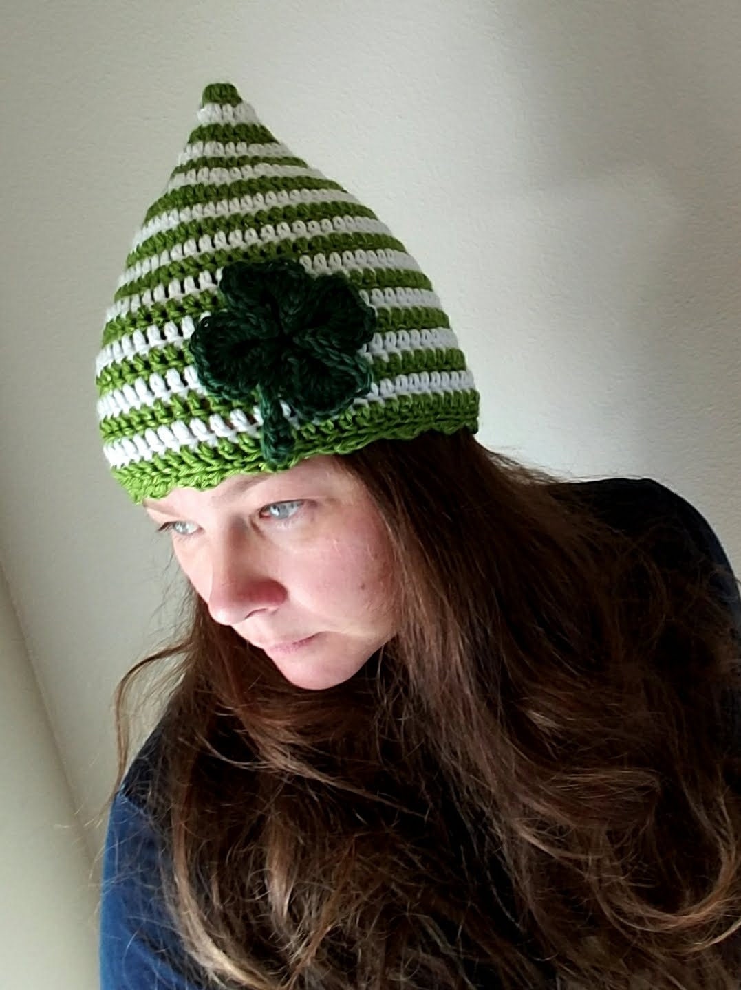 Shamrock Hat PDF crochet pattern