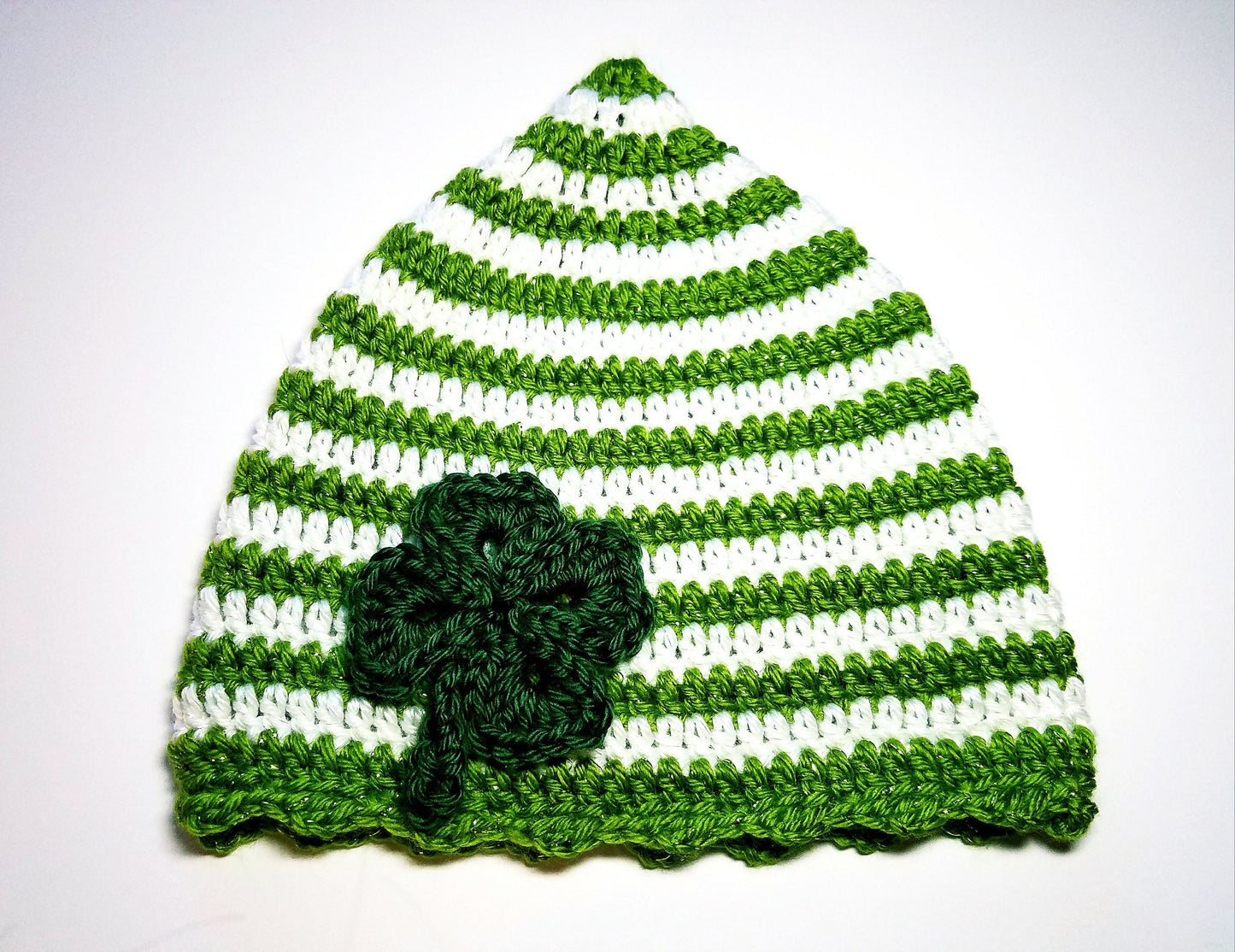 Shamrock Hat PDF crochet pattern