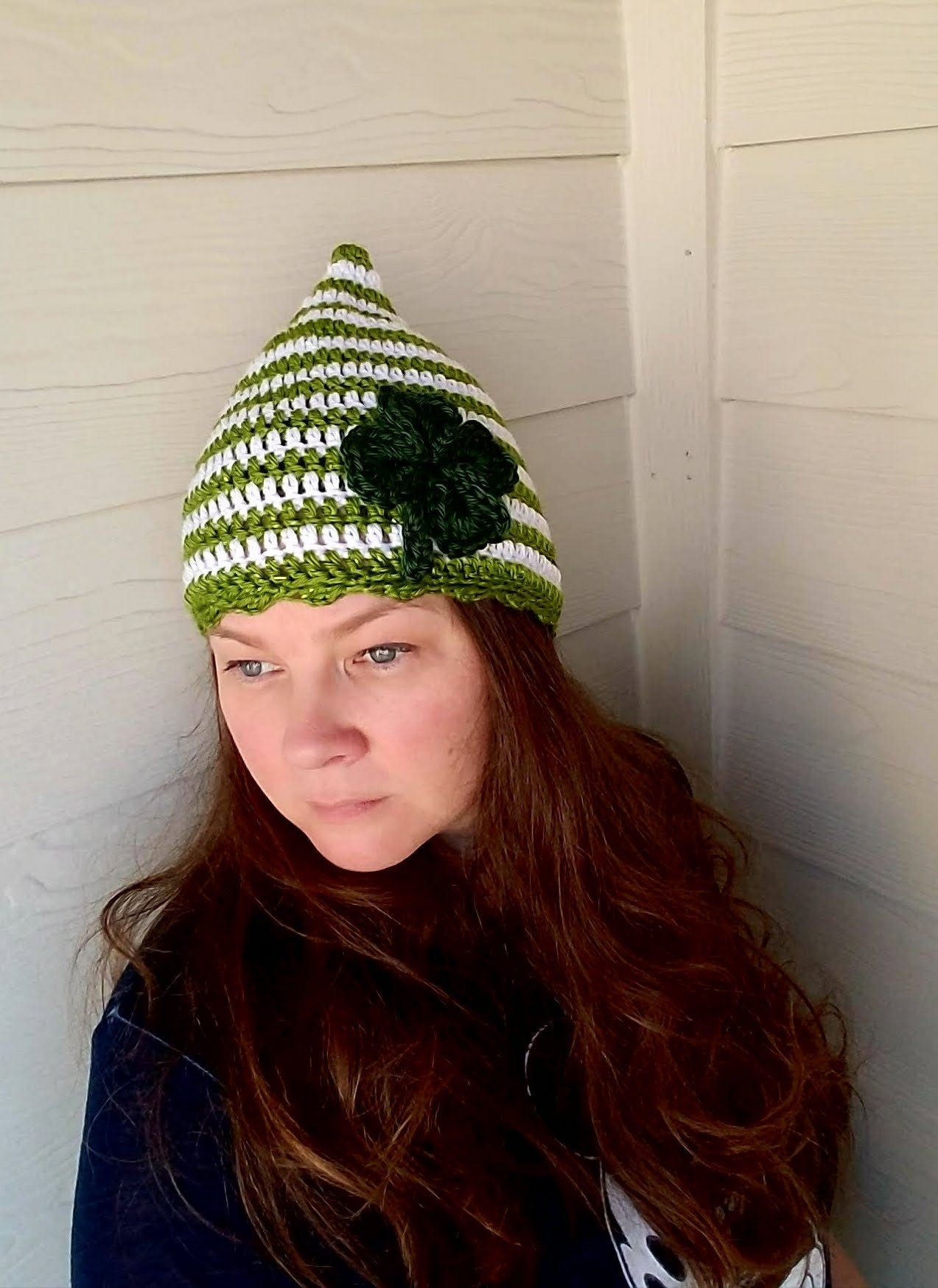 Shamrock Hat PDF crochet pattern